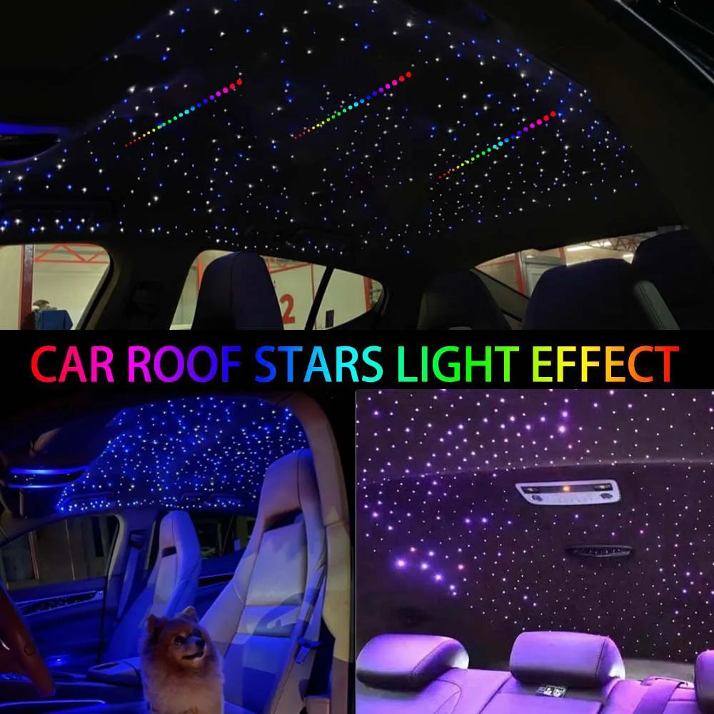 32W Dual Port Rgbw Starlight Headliner Kit Meteor Ceiling
