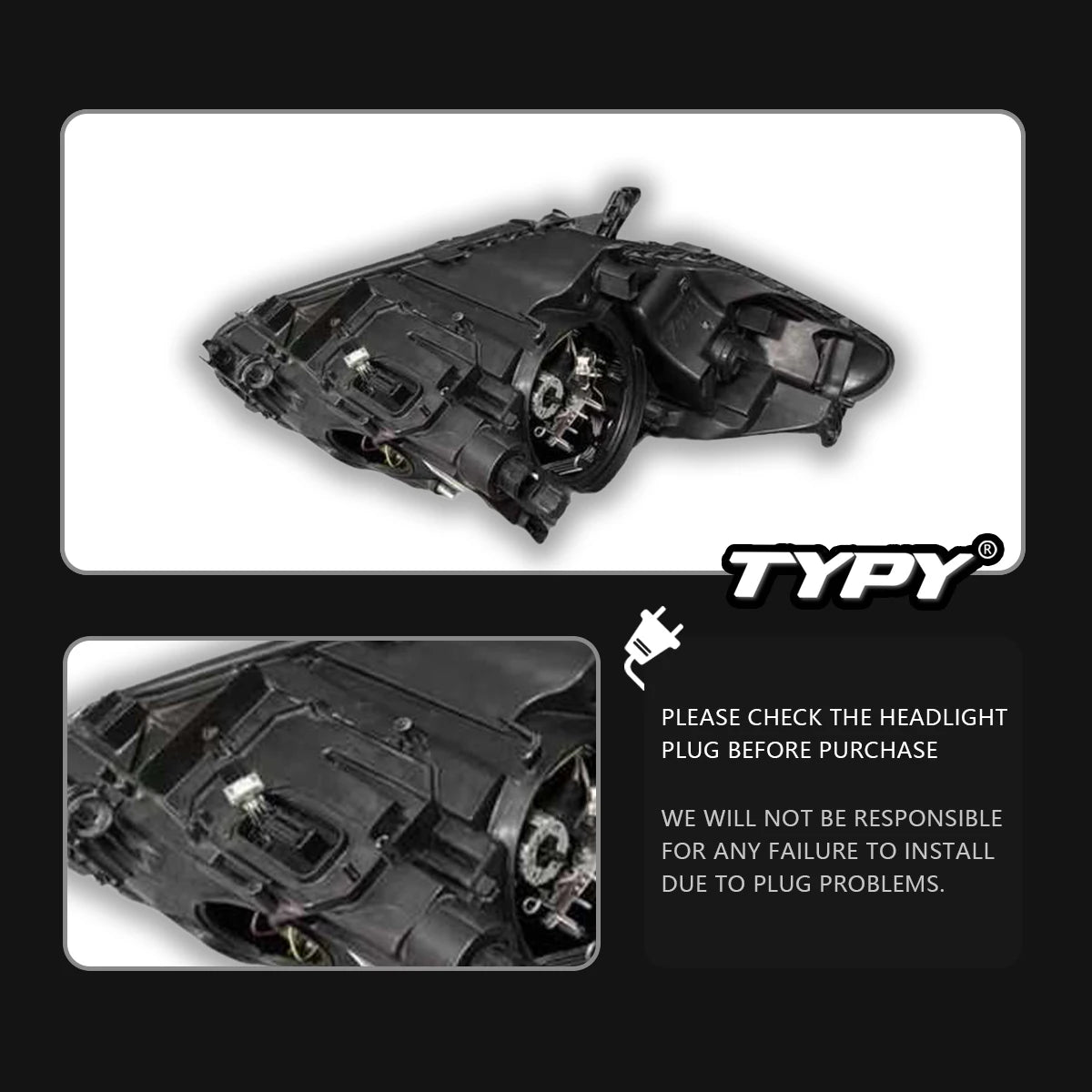 For Maserati Gt Headlight 2007-2020 LED Typy Projetor Head