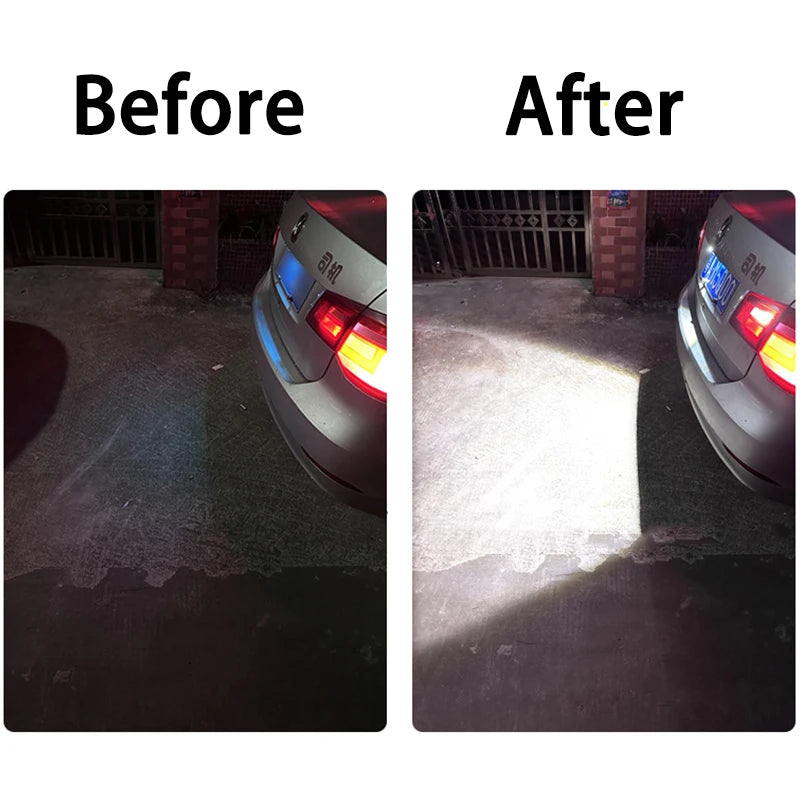 Reversing Brightness Flashing Warning Motorcycle Night Parking