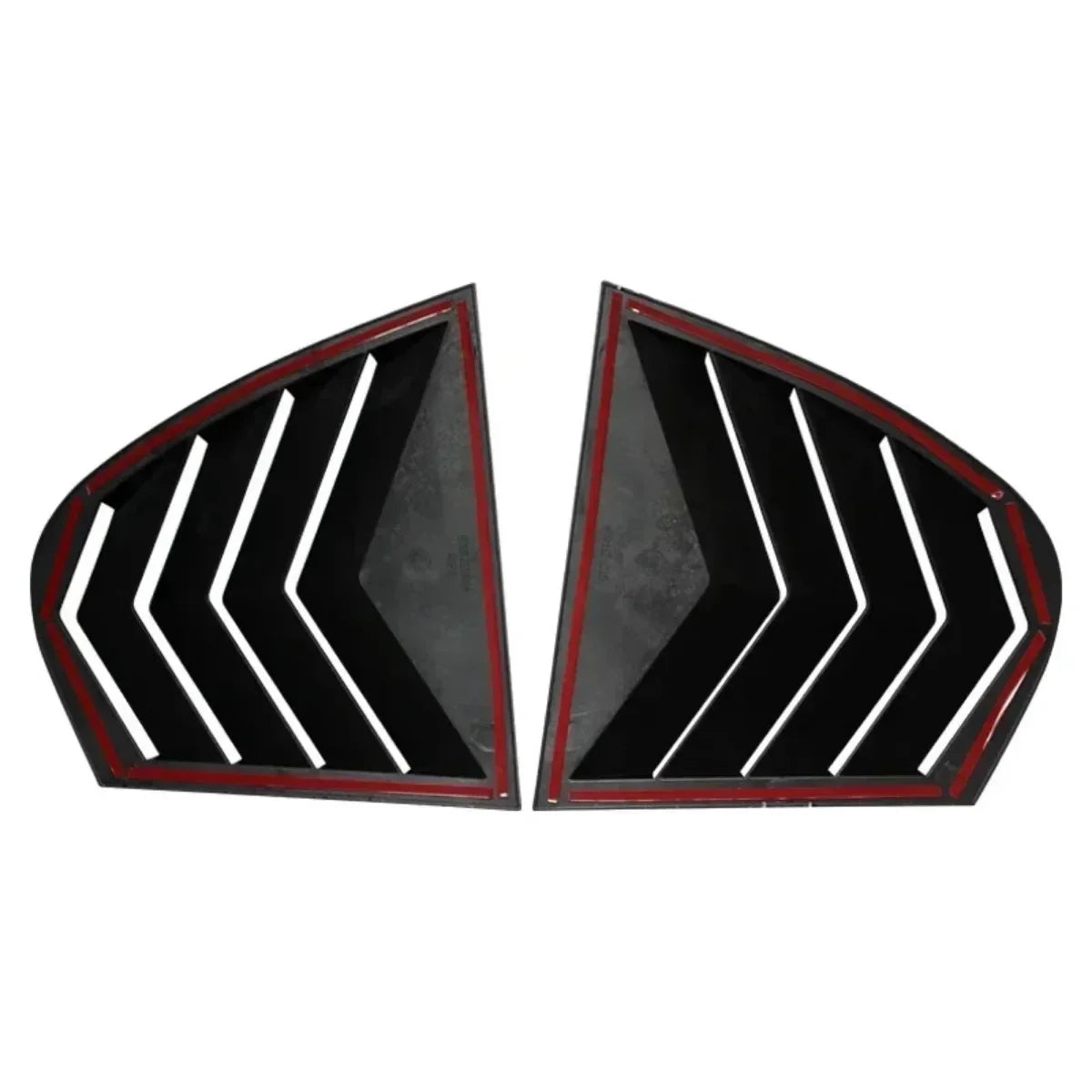 For BMW 5 Class E60 2004-2010 Side Rear Window Louver Paste Type