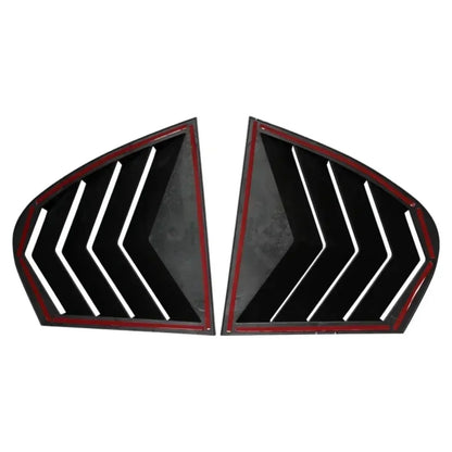 For BMW 5 Class E60 2004-2010 Side Rear Window Louver Paste Type