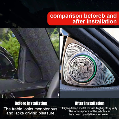 For Mercedes Benz W205 Glc X253 W213 W222 Ambient 3D Rotation