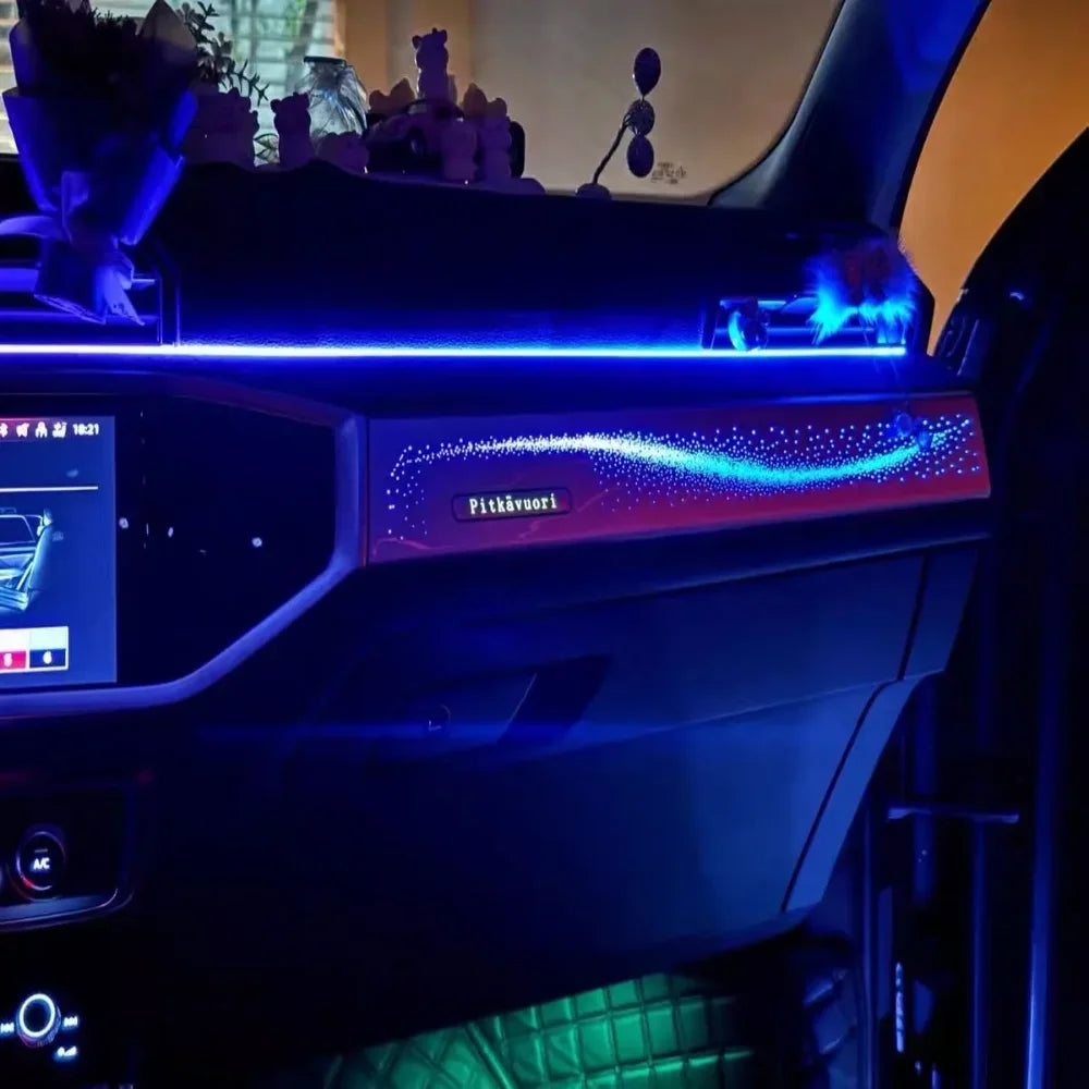For Audi Q3 2019-2024 Color Dynamic Ambient Interior Lighting