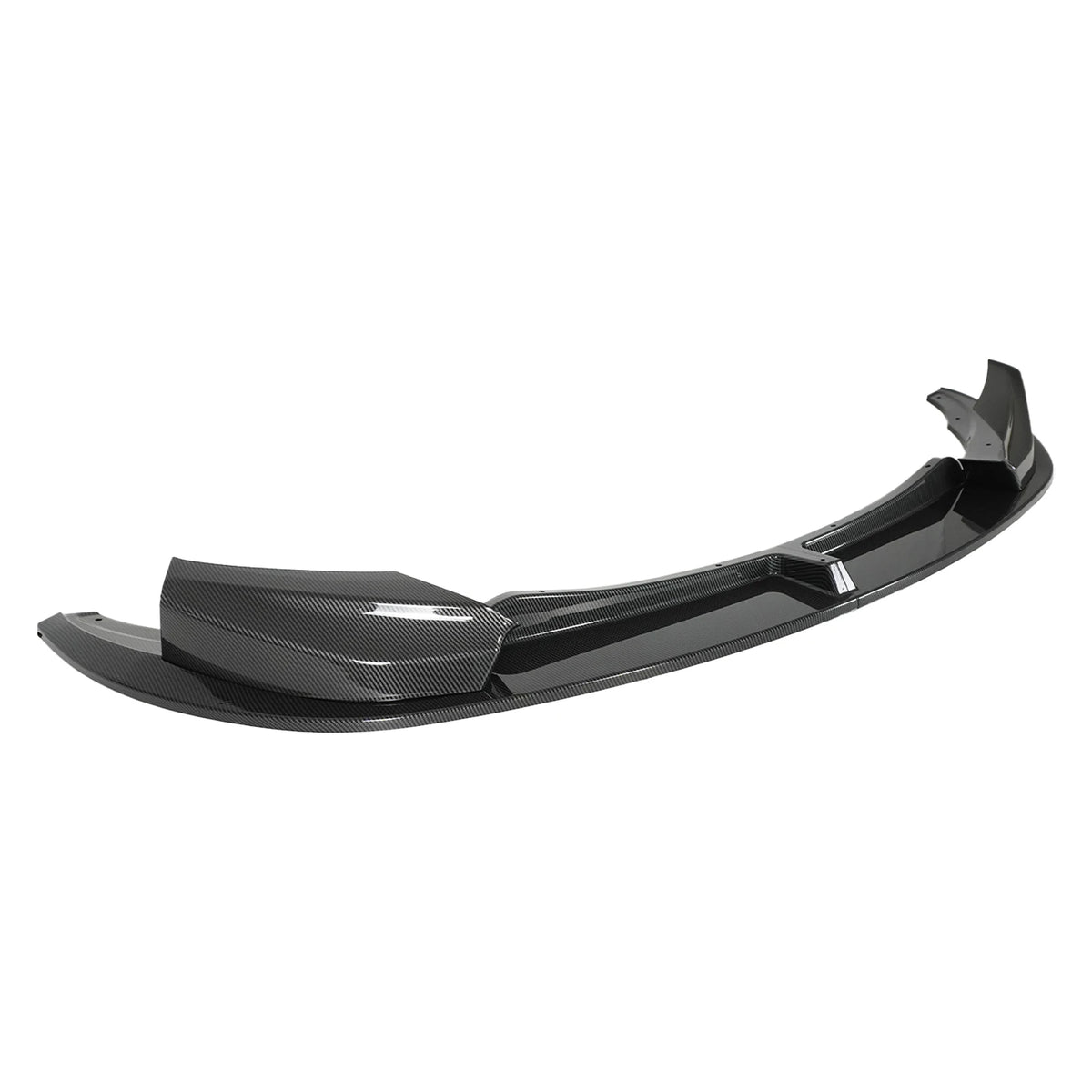 For BMW M6 F06 F12 F13 2012-2018 Front Bumper Lip Glossy Black