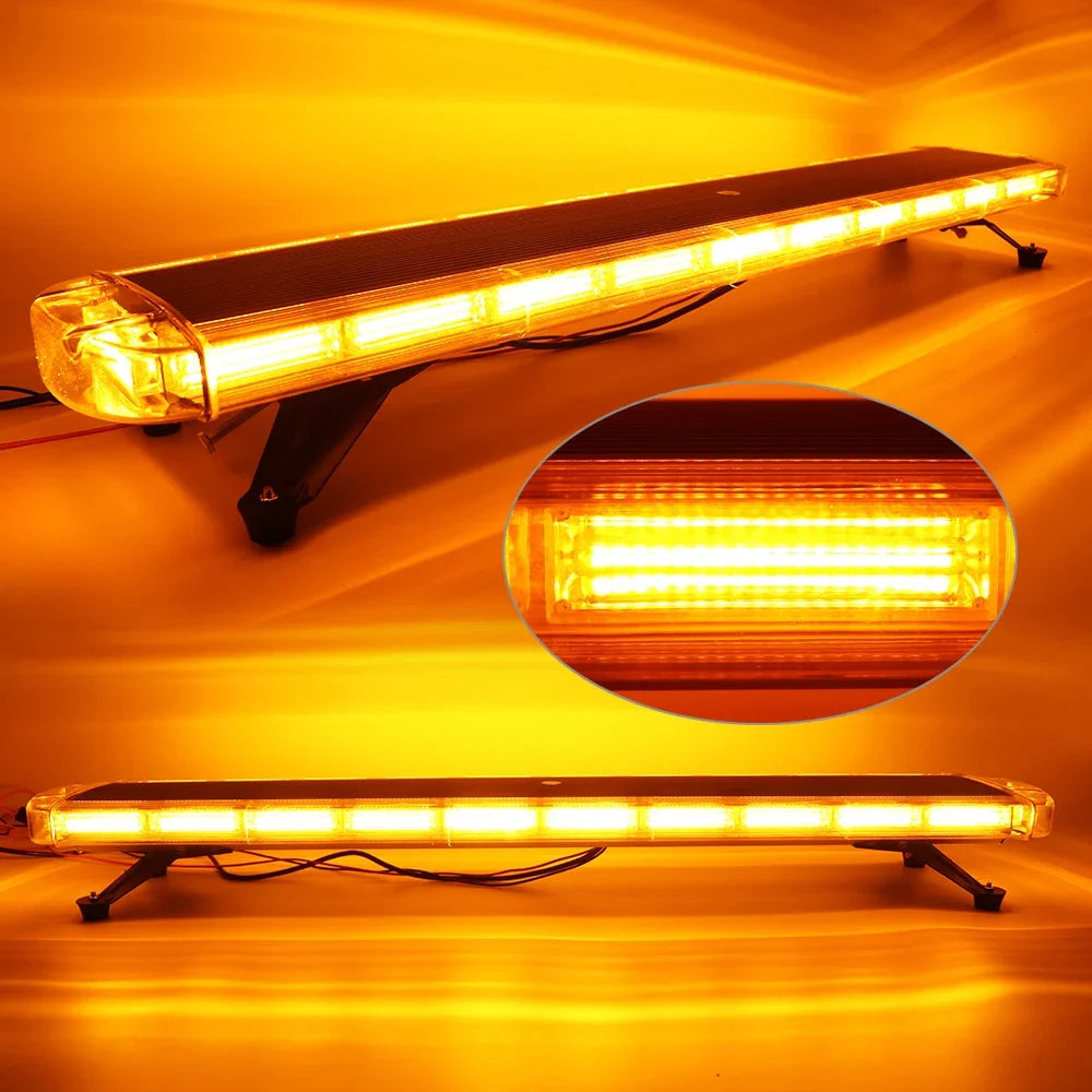 For Auto Cob Strobe Truck Emergency Warning Flashing Lightbar