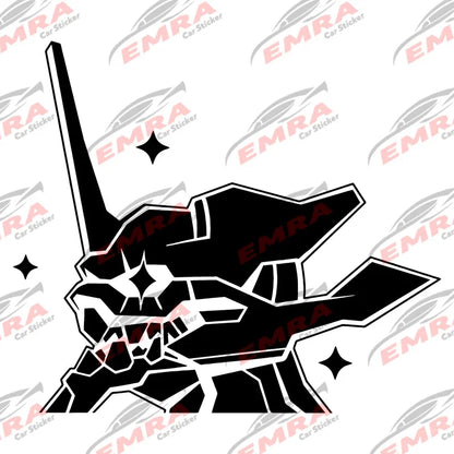 For Robot Jdm Sticker Decoration Bumper Anime Sticker Window