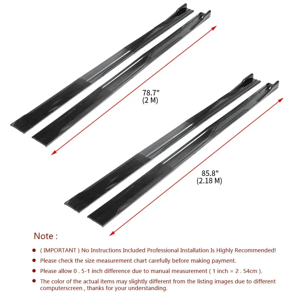 For BMW I4 F32 F33 F36 Series 420I 430I 440I 2M Side Skirt