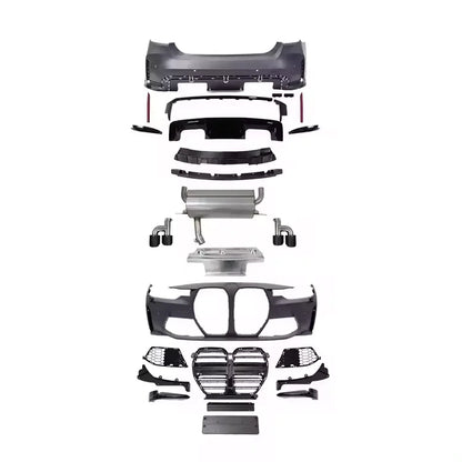 For BMW F30 F35 320I 330I G80 M3 Body Kit Front Rear Bumper Mod