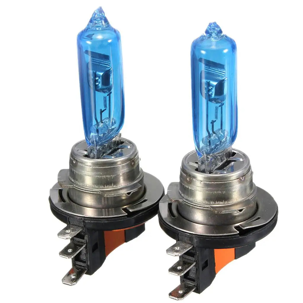 For Audi 2X White H15 6000K Bulbs BMW Ford Golf MK6