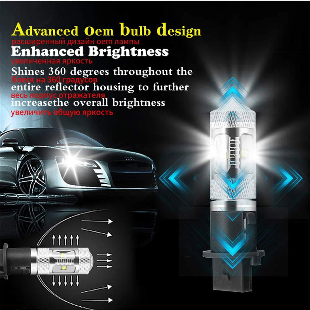 For Audi BMW Volvo Etc Backup Gtinthebox Power Xenon White ph16w