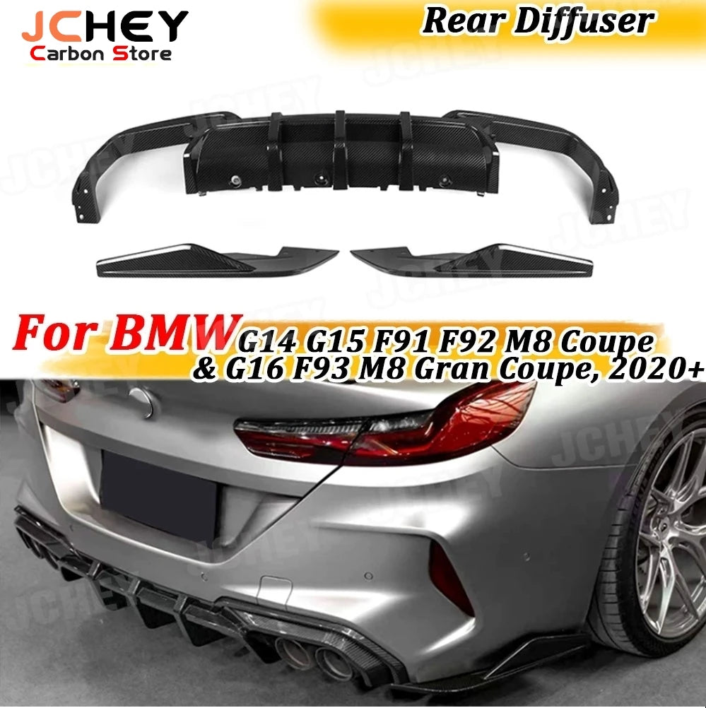 For BMW 8 Series F91 F92 Jchey Dry Carbon Fiber M8 Coupe F93