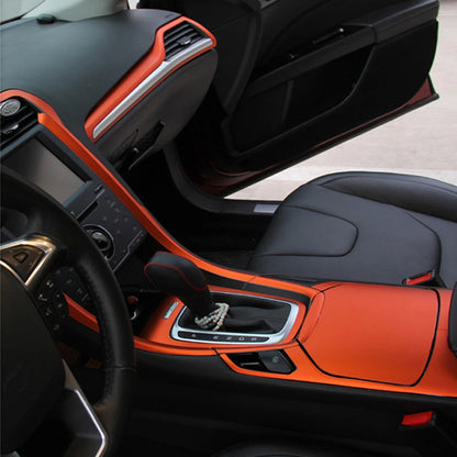 Metallic Chrome Matt Orange Vinyl Film Matte Sticker Air