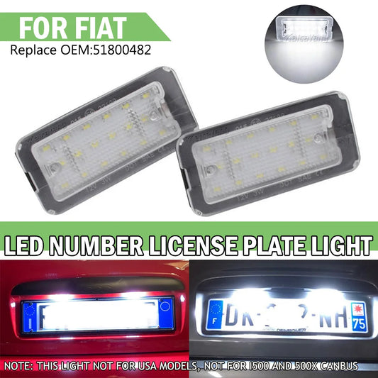 For Fiat Abarth 500 595 695 License Number Plate 500C 595C 695C
