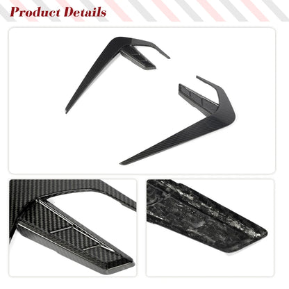 For BMW 8 Series F91 F92 Side Fender Air Vent Cover Trims F93 M8