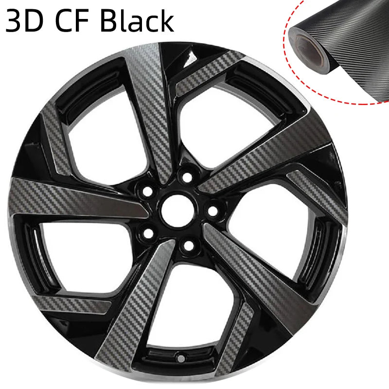 For Nissan Rogue Sport Qashqai J11 3D Carbon Fibe Protective