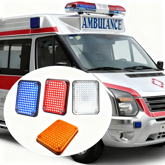 Set Ambulance 12V 24V Strobes Flashing Beacon Engineering Warning