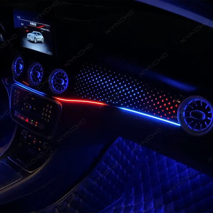 For Benz Cla C117 X117 64 Kyncho Ambient Kit Colors RGB