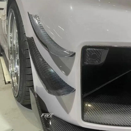 For BMW G87 M2 Coupe 2023+ Dry Carbon Fiber Tk Front Vent Side