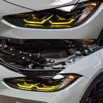 For BMW M3 G80 M4 G82 Csl Yellow Drl Boards G83 G22 G23 G26