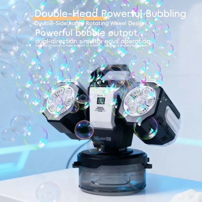 Bubble Machine Remote Control RGB 1800MAH Rechargeable type-c No