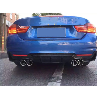 For BMW 4 Series F32 F33 Carbon Fiber Rear Lip Diffuser Spoiler