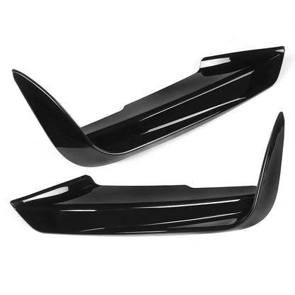For BMW F30 F31 F35 M Fog Cover Trim Front Canards Splitter