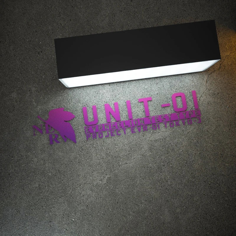 For Unit 01 Test Type Project Decals Funny Classic Cartoon Anime