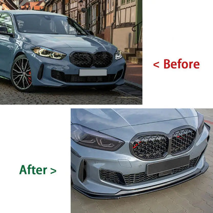 For BMW 1 Series F40 118I Front Bumper Lip Splitter Diffuser