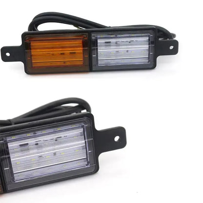 2PCS Truck Indicator Park Bullbar Front Side Marker Bumper