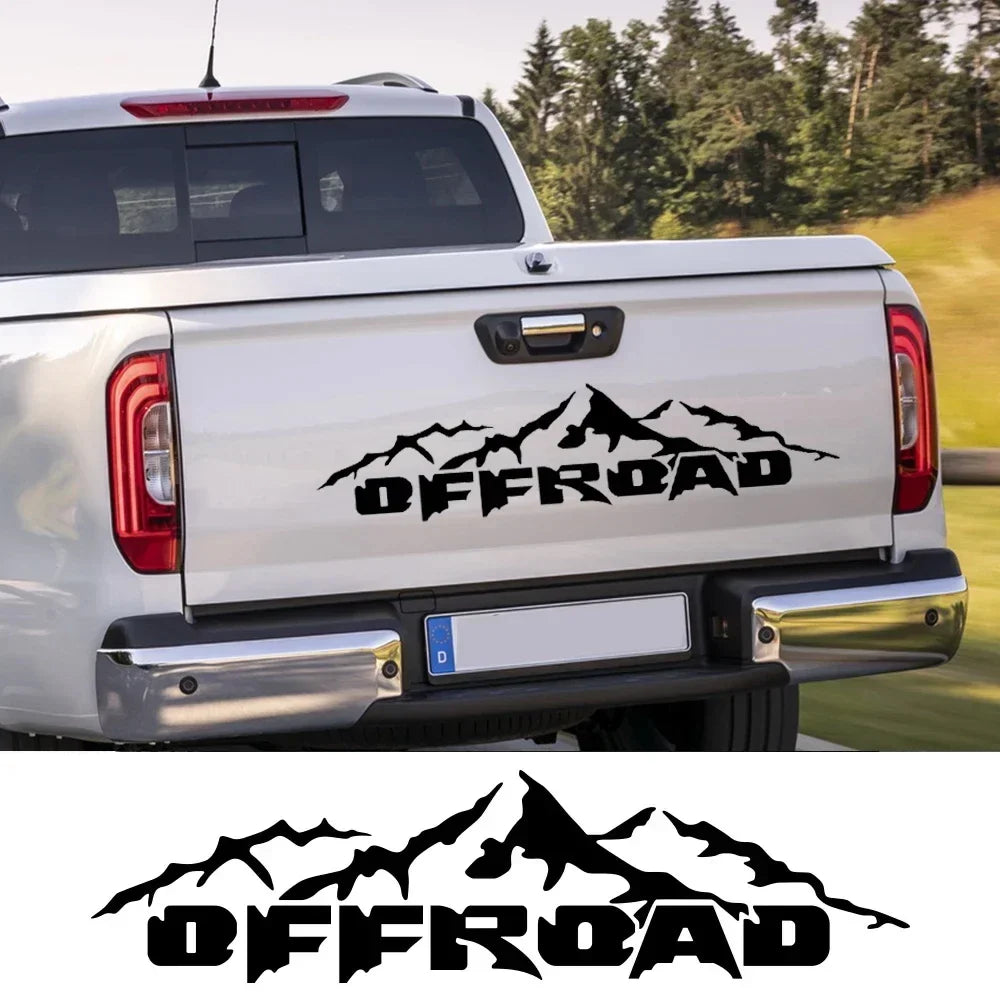 For Isuzu Dmax Ford Ranger F150 Off Road 4X4 Sticker Pickup