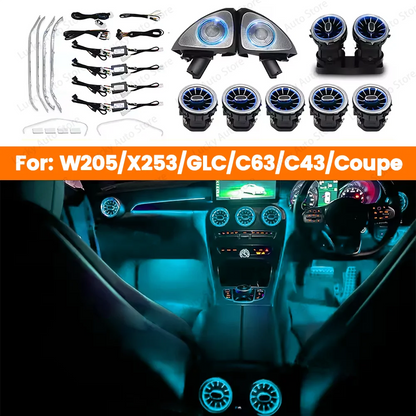 For Amg W205 X253 C43 C63 Ambient Color Benz C Glc Coupe C200