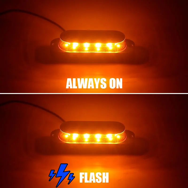 For Scania Strobe 360 Flash Side Marker Turn Signal Clearance