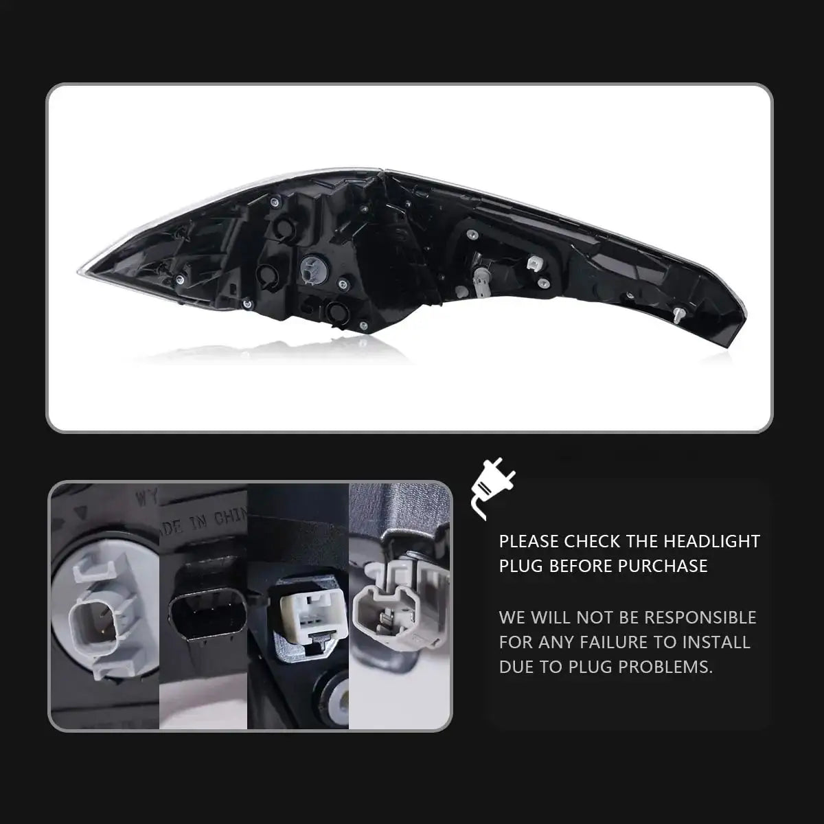 For Honda Civic Taillight Assembly Modification Rear Taillight