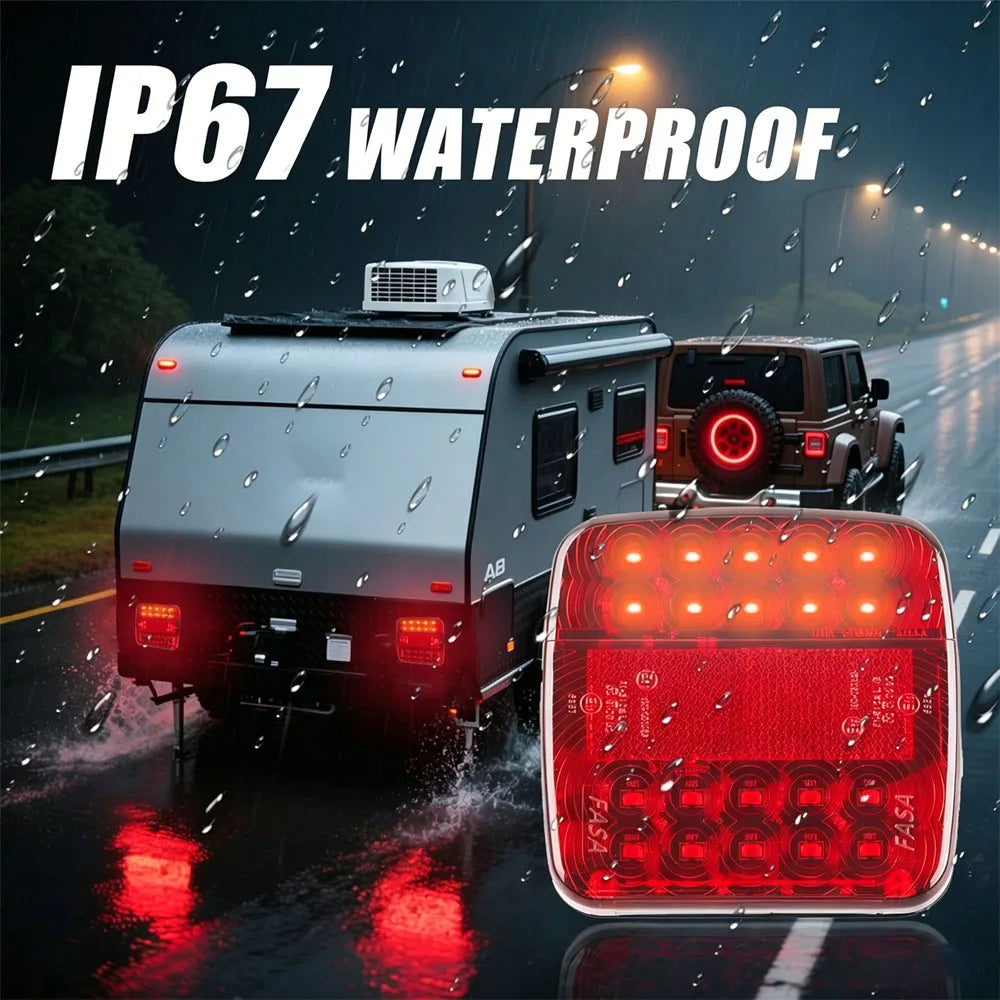 For Boat Portable Wireless Trailer Magnetic IP67 Waterproof