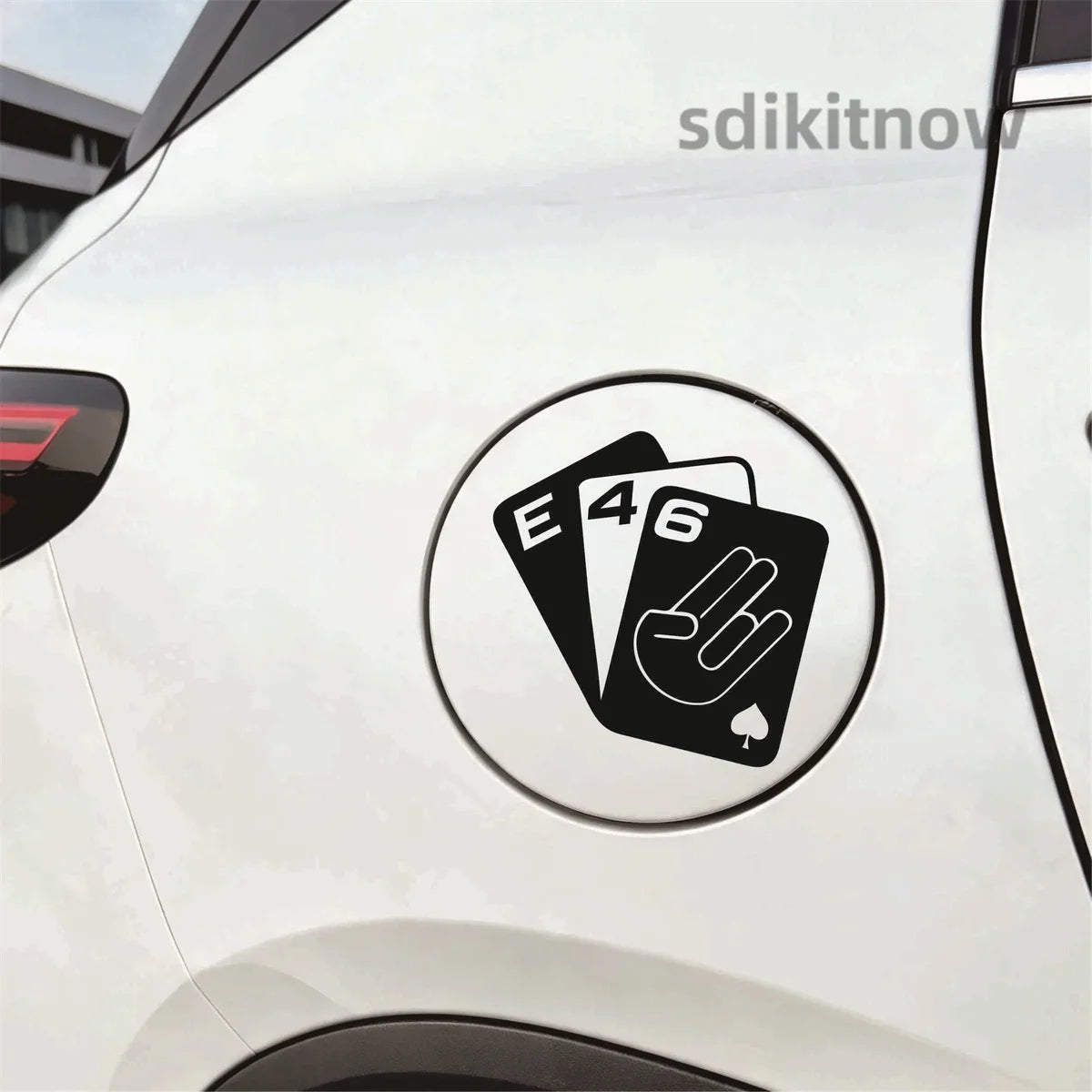 For BMW E28 E30 E34 E36 Poker Card Sticker Window Performanc