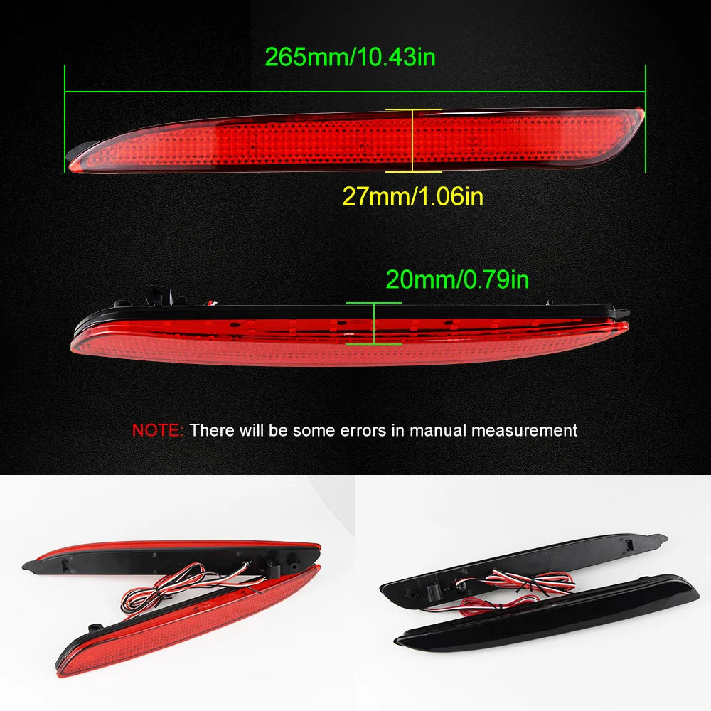 For Mazda 3 2010 2011 2012 Reflector Tail Brake 2013 2014 2015