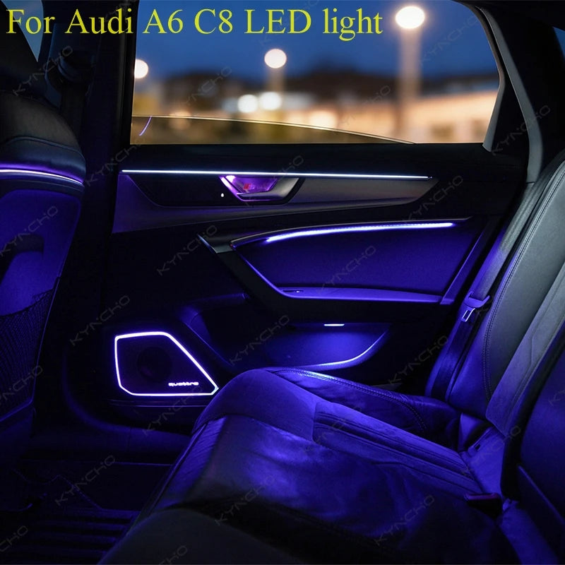 For Audi A6 C8 2018 2026 Kyncho Intelligent Ambient 12V Colors