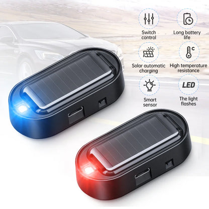 For Security Simulated Dummy Alarm Wireless Solar Powered