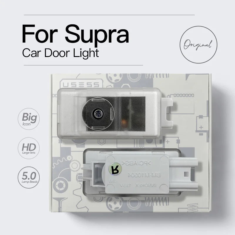 For Supra Gr Sport Fifth Generation 2PCS Welcome A90 2019-2025