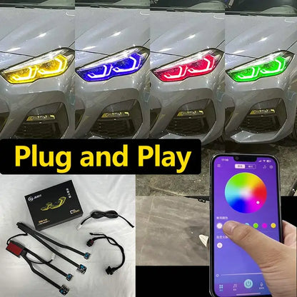 For BMW F40 F44 118I 218I Csl Yellow Drl M235IX Lemon Blue Red