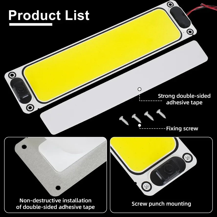 Brightness 1-2pcs Source 108 Ledswith Switch Internal Reading