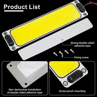 Brightness 1-2pcs Source 108 Ledswith Switch Internal Reading