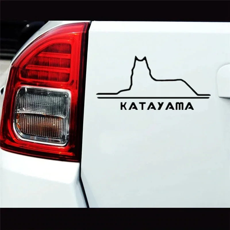 Vinyl Decal Deaf Driver Sign Sticker Waterproof Decors On