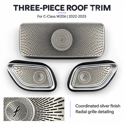 3-piece Roof Ambient Lighting Kit Compatible Mercedes-Benz