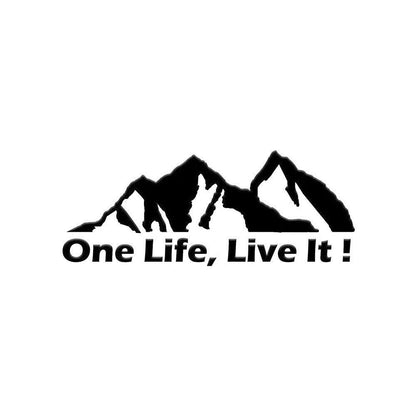 For Accessories Window Lykx One Life Live It Off Road Mountain