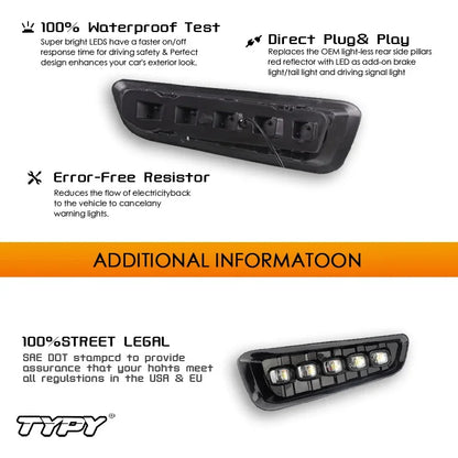 For Ford Raptor Svt F150 2016-2020 Typy Fog Daytime Running