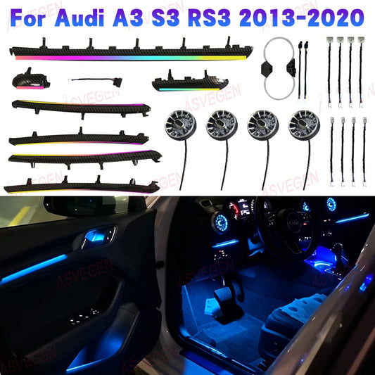 For Audi A3 L A3L S3 In Ambient Lighting RS3 2013-2023 Dashboard