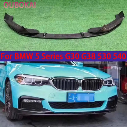 For BMW 5 Series G30 G38 530 540 2017-2020 Carbon Fiber Front
