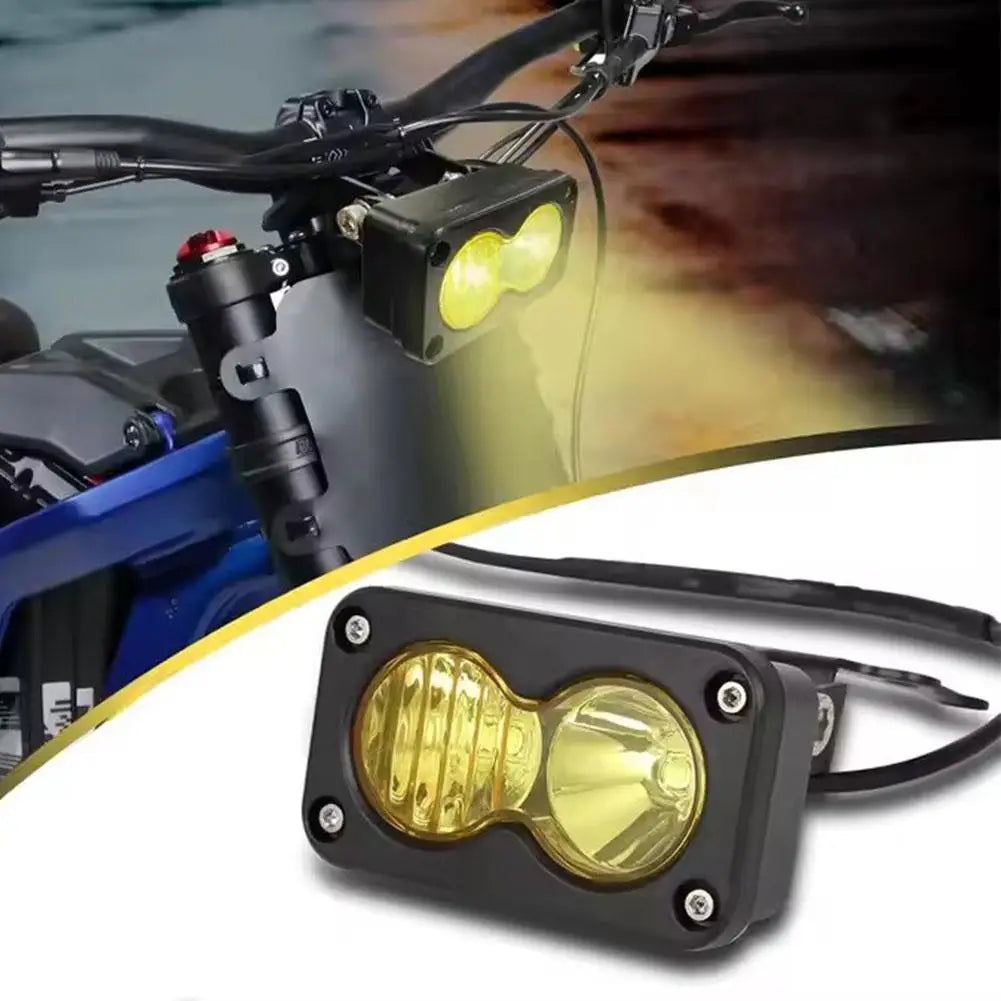 For Motorcycle Pickup 20W Headlight 3inch Square Floodlight Pod