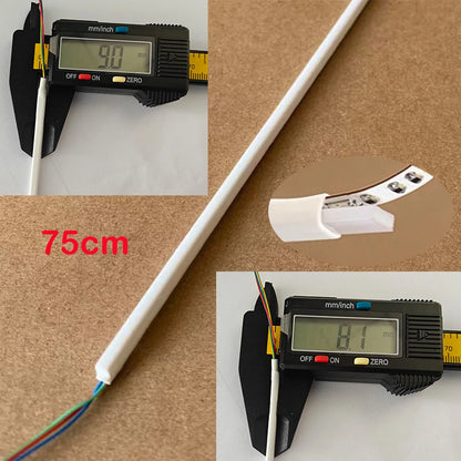 Ambient Lighting y-shaped Wire Horn Rings Control Box Strips